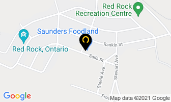 Saunders Foodland in Thunder Bay District map
