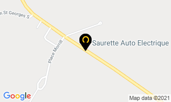 Saurette Auto Electrique in Asbestos map