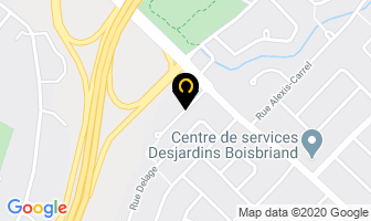 Savard Pascal Dr Dermatologue in Boisbriand map