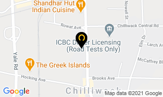 Save On Cartridge Plus in Chilliwack map