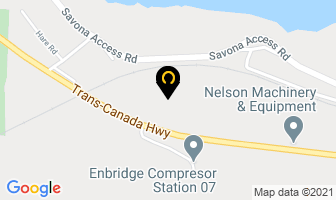 Savona Equipment Ltd in Savona map