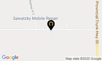 Sawatzky Mobile Repair in Penticton map