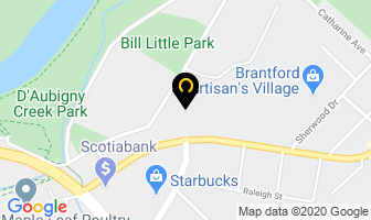 Sawmill Associates Ltd in Brantford map