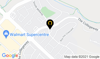 Sawmill Valley Dental in Mississauga map