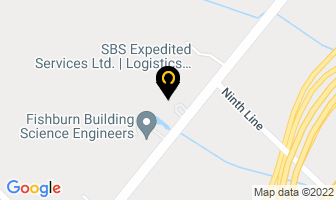 Sbs Expedited in Brampton map