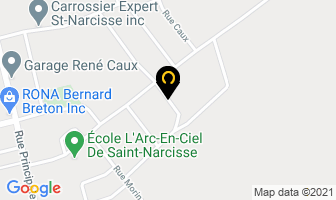 Scadministration Inc. in Saint-Bernard map