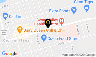 Scales Drug Store in Swan River map