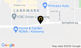 Scan Designs Ltd in Kelowna map