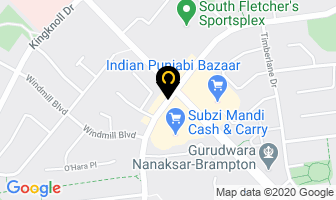 Scan Electronics in Brampton map