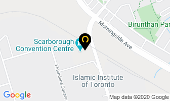 Scarborough Convention Centre in Orillia map