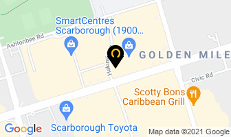 Scarborough Mitsubishi in Orillia map