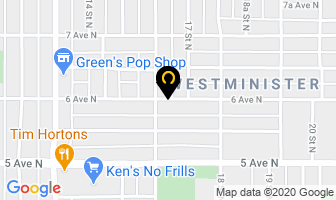 Schnell Carpentry in Lethbridge map