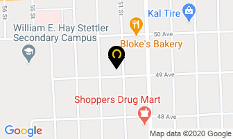 Schnell Hardy Jones Llp in Stettler map