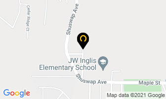 School District No 22 (Vernon) J W Inglis Elementary in Lumby map