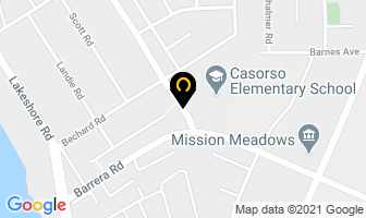 School District No 23 (Central Okanagan) Casorso Elementary in Kelowna map