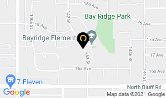 School District No 36 (Surrey) Bayridge in Surrey map