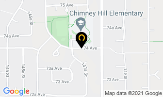School District No 36 (Surrey) Chimney Hill in Surrey map