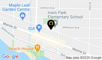 School District No 45 (West Vancouver) Irwin Park Elementary in West Vancouver map