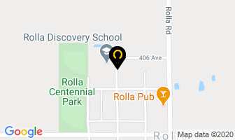 School District No 59 (Peace River South) Rolla Elementary School in Peace River B map