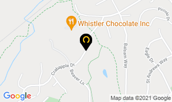 Schreyer Construction in Whistler map