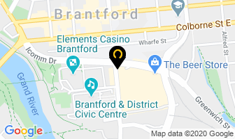 Schuster H C Dr in Brantford map