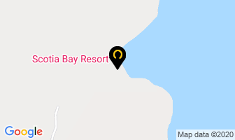 Scotia Bay Resort in Port Hardy map
