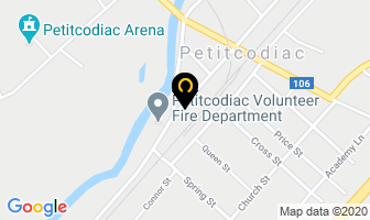 Scotiabank in Petitcodiac map