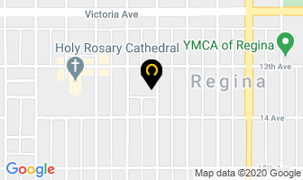 Scotiabank in Regina map