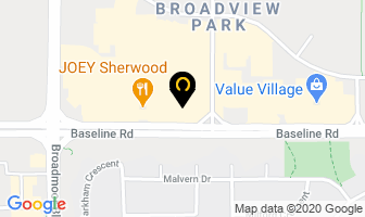 Scotiabank in Sherwood Park map