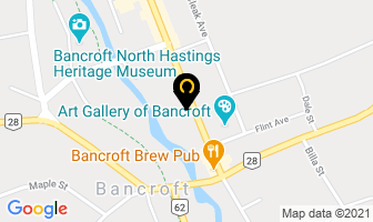 Scotiabank in Bancroft map