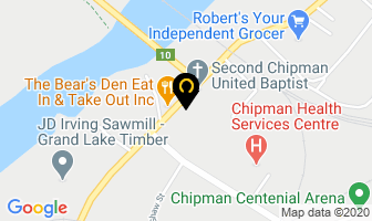 Scotiabank in Chipman map