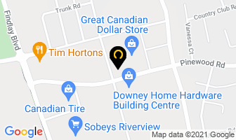 Scotiabank in Holland Landing map