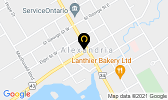 Scotiabank in Saint-André-Avellin map