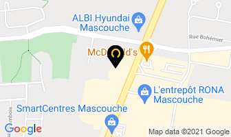 Scotiabank in Mascouche map