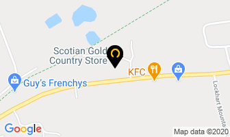 Scotian Gold Country Store in Coldbrook map