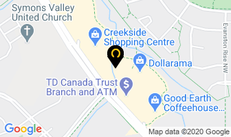 Scotsman's Wellopen Creekside Mall in Calgary map