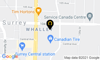 Scott Creighton G Peterson Stark Scott in Surrey map