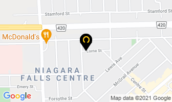 Scottish Inn & Suites in Niagara Falls map
