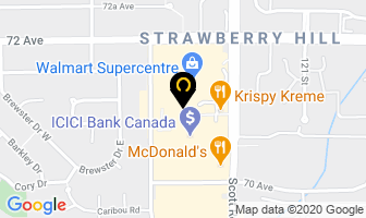 Scottsdale Dental Centre in Surrey map