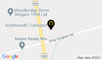 Scottwoods Transport Inc in Vaughan map