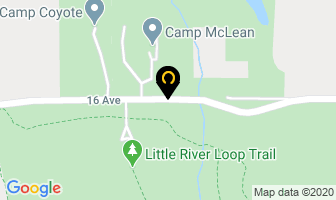 Scouts Canada Camp Mclean in Langley map