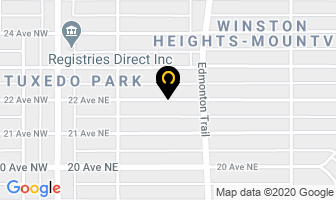 Screenicity in Calgary map