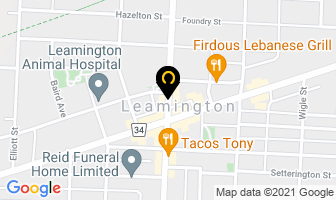 Scrub-A-Dug Professional Pet Grooming in Leamington map