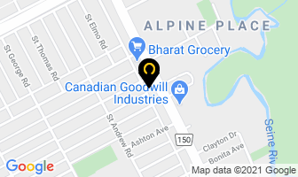 Sea Breeze Tanning Salons in Winnipeg map