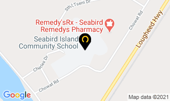 Seabird Island Community School in Port Elgin map
