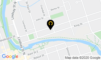 Seabrook Rentals in Lindsay map
