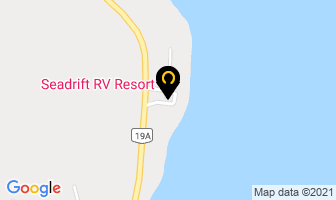 Seadrift Rv Resort in Gracefield map