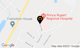 Seal Cove Properties in Prince Rupert map