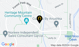 Seamount Marketing in Port Moody map