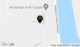 Seapark Industrial Dry Cleaners Ltd in St. Catharines map